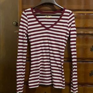 Hollister stripped shirt